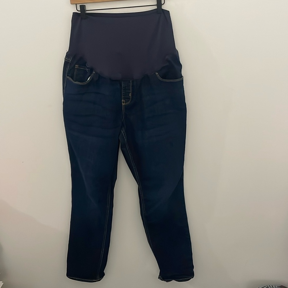 Old Navy Maternity Full Panel Skinny Jeans Size 16